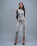 Image of Cosima Tank Top in Silver Chain