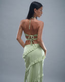 Image of Koen Cut Out Top in Mint Sage