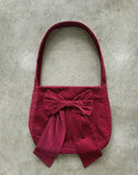 Image of Nagi Bag in Babycord Maroon