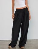 Image of Nala Pleated Trouser in Tailoring Black