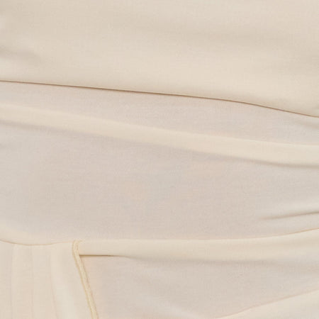 Neida Drape Top in Cupro Cream