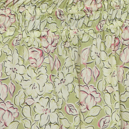 Nelesi Mini Skirt in Blooming Lily Green