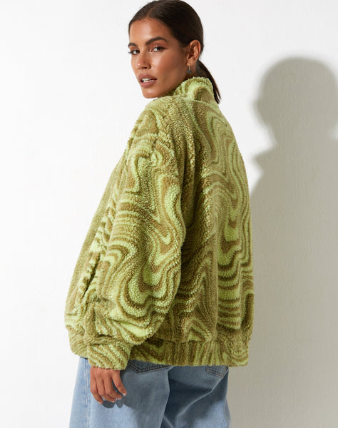 image of Nereo Jacket in Ripple Green