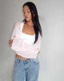 Image of Nobila Shrug Top in Baby Pink