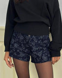 Image of Morith Shorts in Chambray Indigo Rose