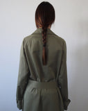 Image of Orcati Trench Coat in Khaki