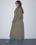 Image of Orcati Trench Coat in Khaki