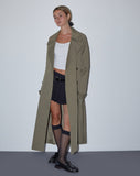 Image of Orcati Trench Coat in Khaki