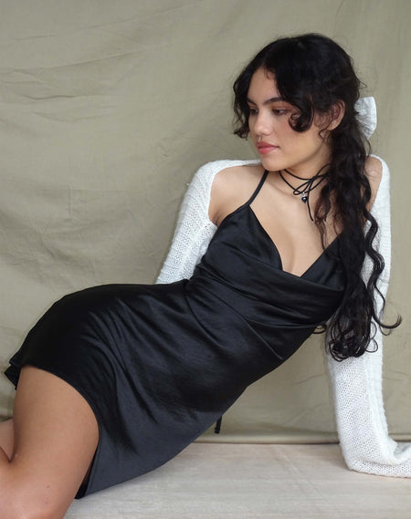 Bitna Mini Dress in Black