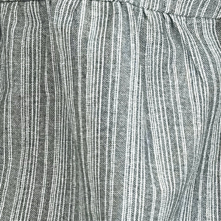 Palsi Tie Side Sleeveless Top in Green and White