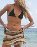 Image of Pami Bikini Top in Black with Heart Bead