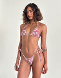 Image of Lentra Bikini Bottom in Hibiscus Floral