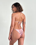 Image of Lentra Bikini Bottom in Hibiscus Floral