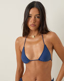 Image of Pami Bikini Top in Navy