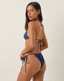 Image of Pami Bikini Top in Navy