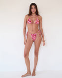 Image of Leyna Bikini Bottom in Orchid Pink