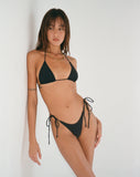 Image of Lentra Bikini Bottom in Black