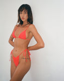 Image of Leyna Bikini Bottom in Scarlet Red