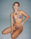 image of Pami Bikini Top in Botanical Animal Brown