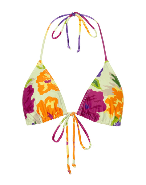 Image of Pamita Bikini Top in Tropicana Brights