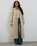 Image of Panala Trench Coat in Sand