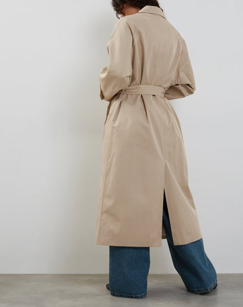 Image of Panala Trench Coat in Sand