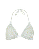 Image of Pandya Bikini Top in Pretty Petal Ivory