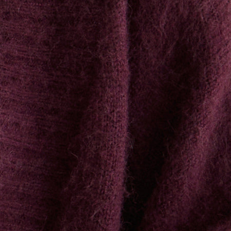 Pasha Shrug Cardigan in Dark Cherry