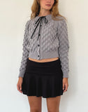 Image of Paulette Cardigan in Light Grey