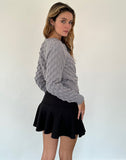 Image of Paulette Cardigan in Light Grey