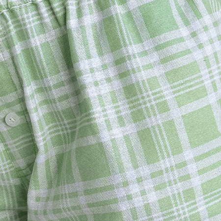 Laboxe Boxer Shorts in Table Cloth Neo Mint