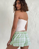 Image of Laboxe Shorts in Table Cloth Neo Mint