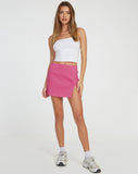 image of Pelma Mini Skirt in Neon Pink