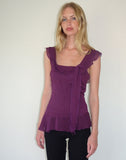 Image of Piro Top in Chiffon Aubergine