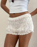 Image of Poci Short in Fresia Broderie Ivory