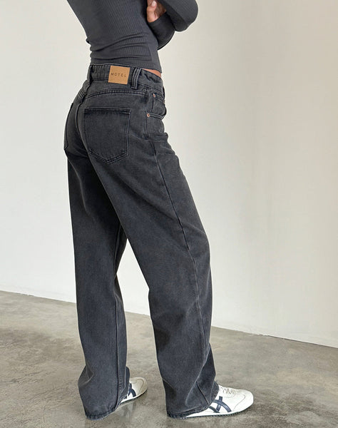 image of Parallel Jean in Black Wash