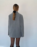 Image of Binaiya Oversized Wool Blazer in Grey