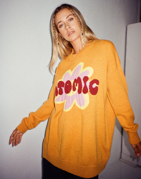 image of Lulees Jumper in Orange Atomic