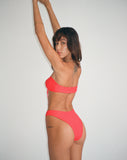 Image of Racola Bikini Top in Scarlet Red