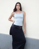 Image of Raiya Vest Top in Baby Blue