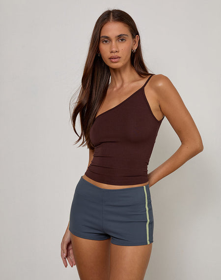 Andeci Sport Skort in Red with White Binding