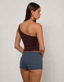 Image of Rapal Short in Navy with Sage Binding