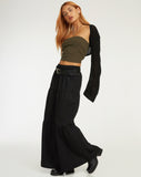 image of Remax Maxi Skirt in Black