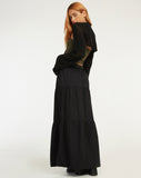 image of Remax Maxi Skirt in Black