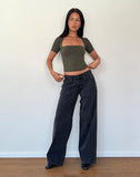 Image of Requa Crop Top in Olive