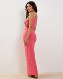 Image of Tsuna Maxi Skirt in Hot Pink