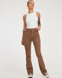 Image of Bootleg Jeans in Rich Brown