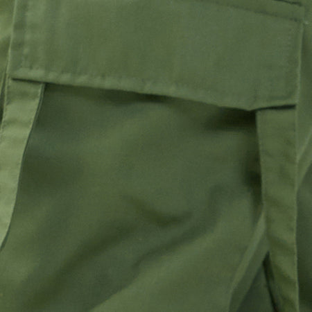 Edgar Wide Leg Cargo Trouser in Military Green