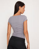 Image of Grae Crop Top in Grey