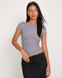 Image of Grae Crop Top in Grey